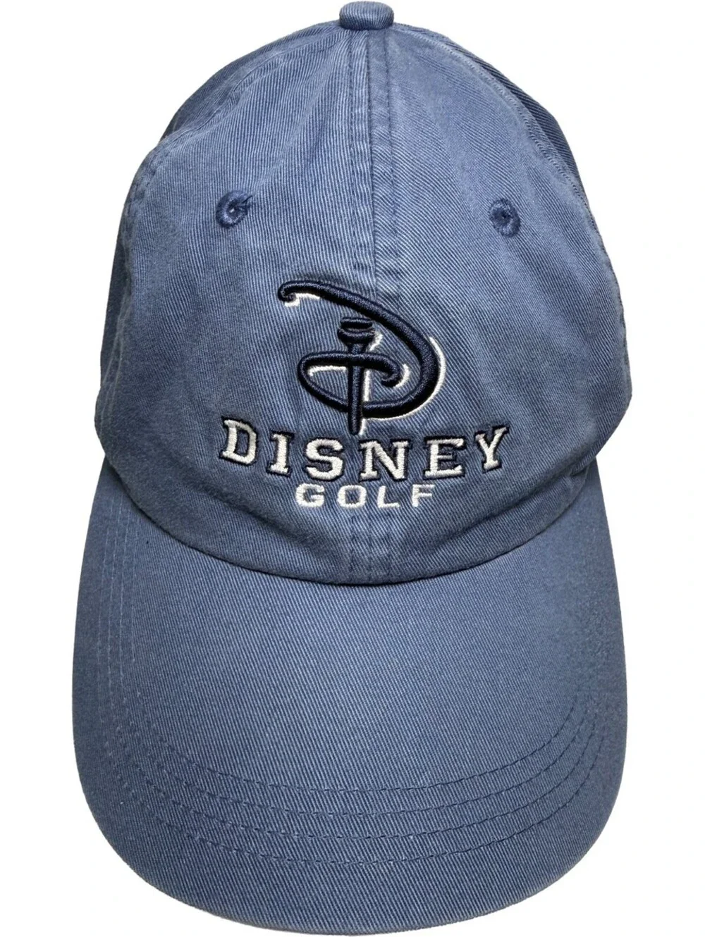 Disney Golf Hat Ahead Extreme Fit Blue Adjustable Strapback Cap Mens 1 Size